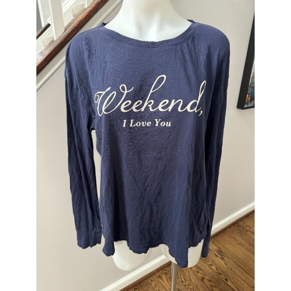 WILDFOX Weekend Walk of Shame Tee Size Large - Picture 2 of 5